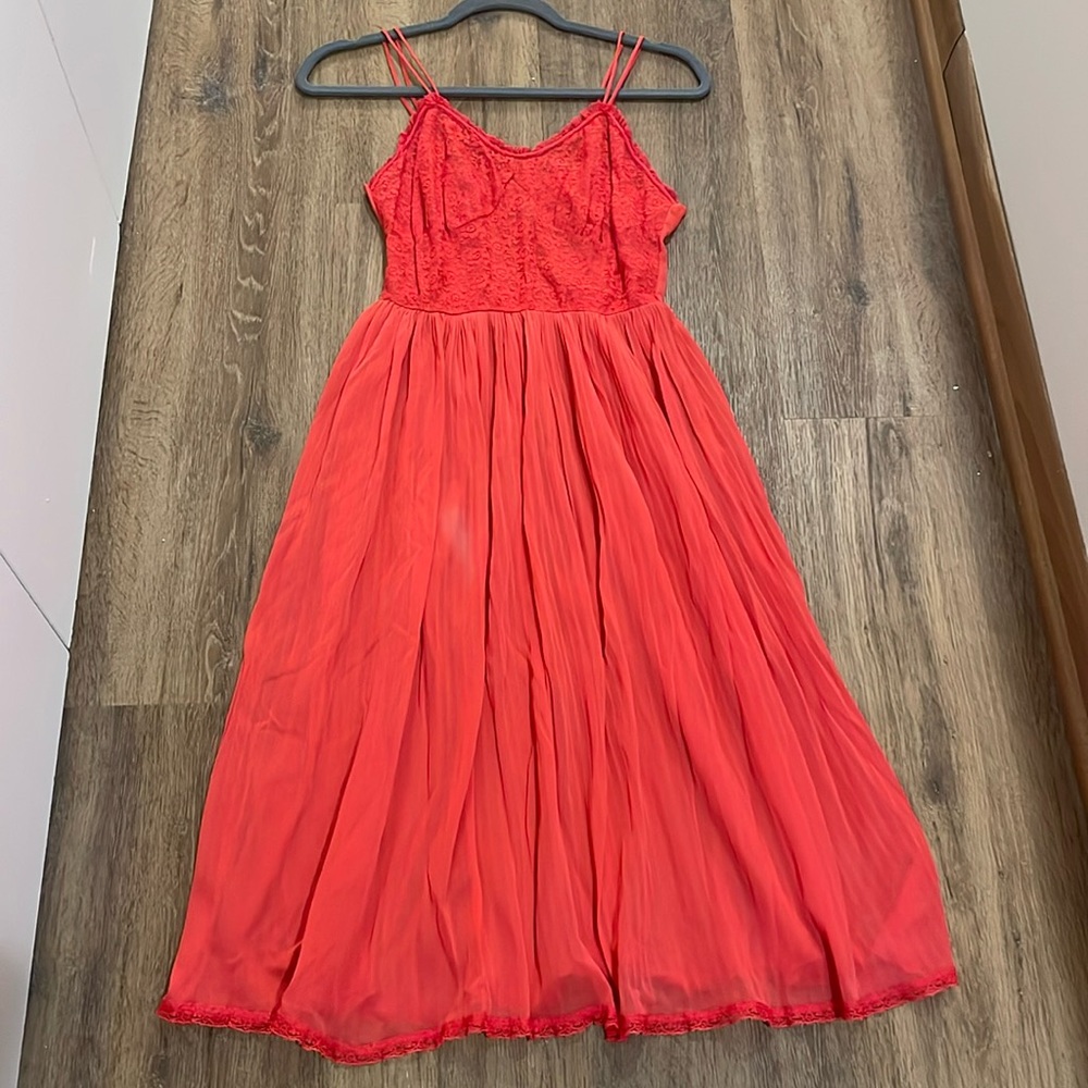 Vintage Red Nightgown